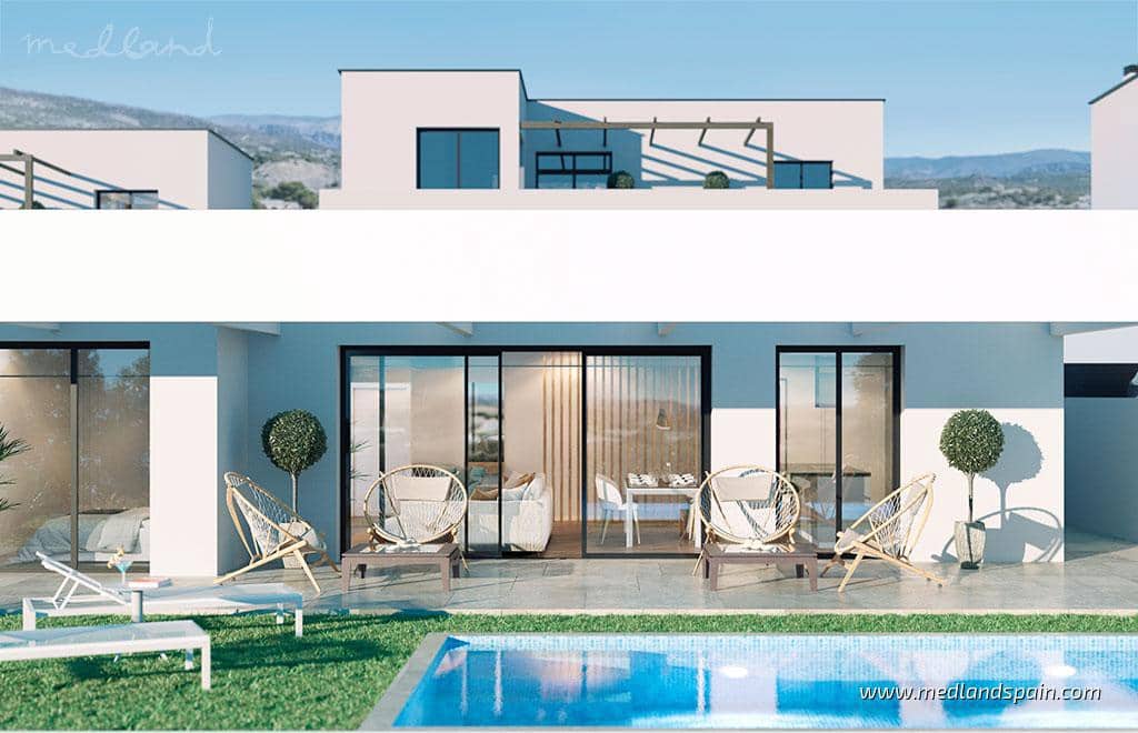 3 bedroom Villa for sale in Finestrat with pool garage - € 725,000 (Ref: 8551423)
