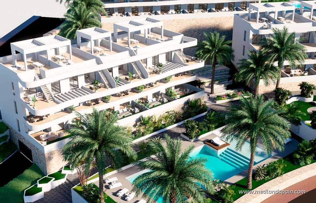 2 soveværelse Lejlighed til salg i Finestrat med swimmingpool garage - € 352.900 (Ref: 8568227)