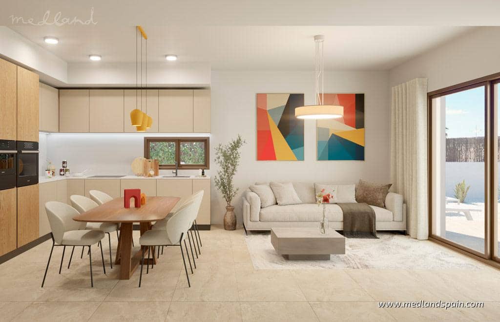 3 bedroom Villa for sale in Algorfa with pool garage - € 478,000 (Ref: 8622741)