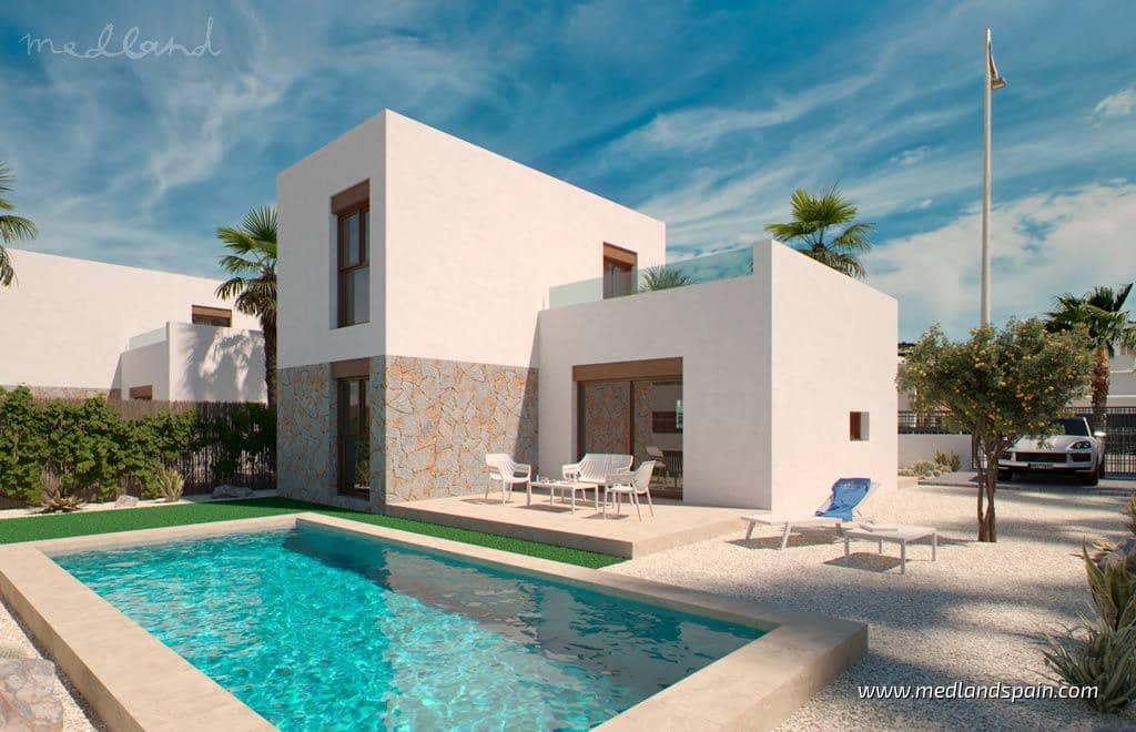 3 bedroom Villa for sale in Algorfa with pool garage - € 478,000 (Ref: 8622741)