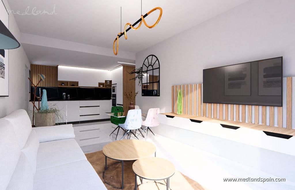 2 makuuhuone Huoneisto myytävänä paikassa Algorfa mukana uima-altaan - 261 000 € (Ref: 8622898)