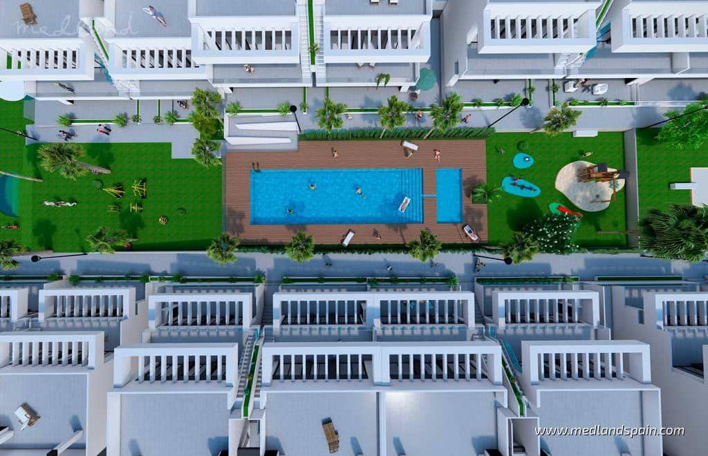 2 makuuhuone Huoneisto myytävänä paikassa Algorfa mukana uima-altaan - 295 000 € (Ref: 8622900)