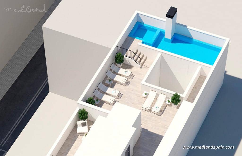 3 soveværelse Lejlighed til salg i Torrevieja med swimmingpool - € 309.000 (Ref: 8655018)