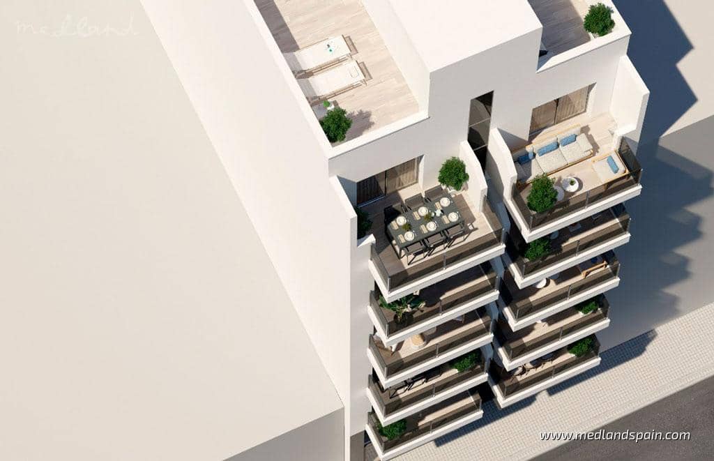 3 soveværelse Lejlighed til salg i Torrevieja med swimmingpool - € 309.000 (Ref: 8655018)