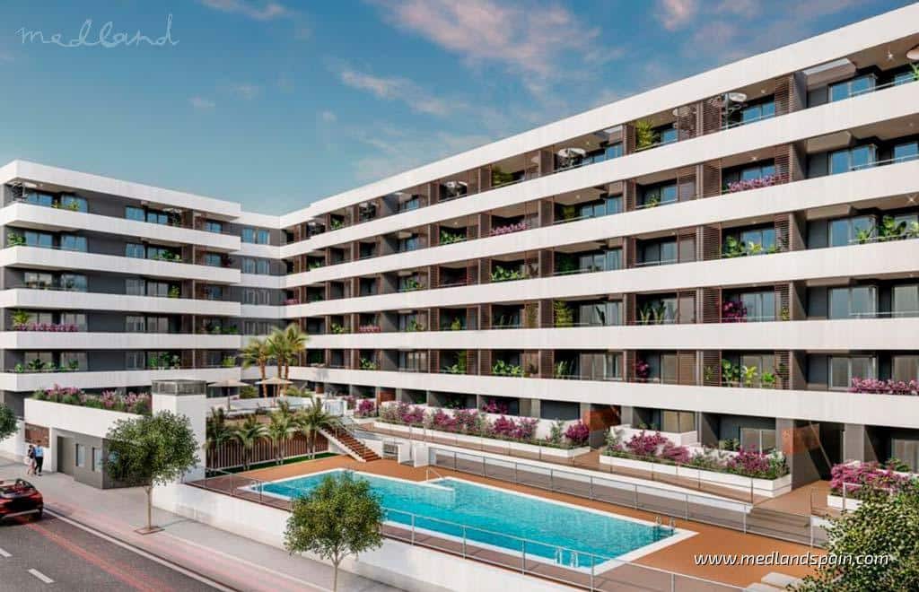 3 slaapkamer Appartement te koop in Aguilas met zwembad garage - € 246.000 (Ref: 8655020)