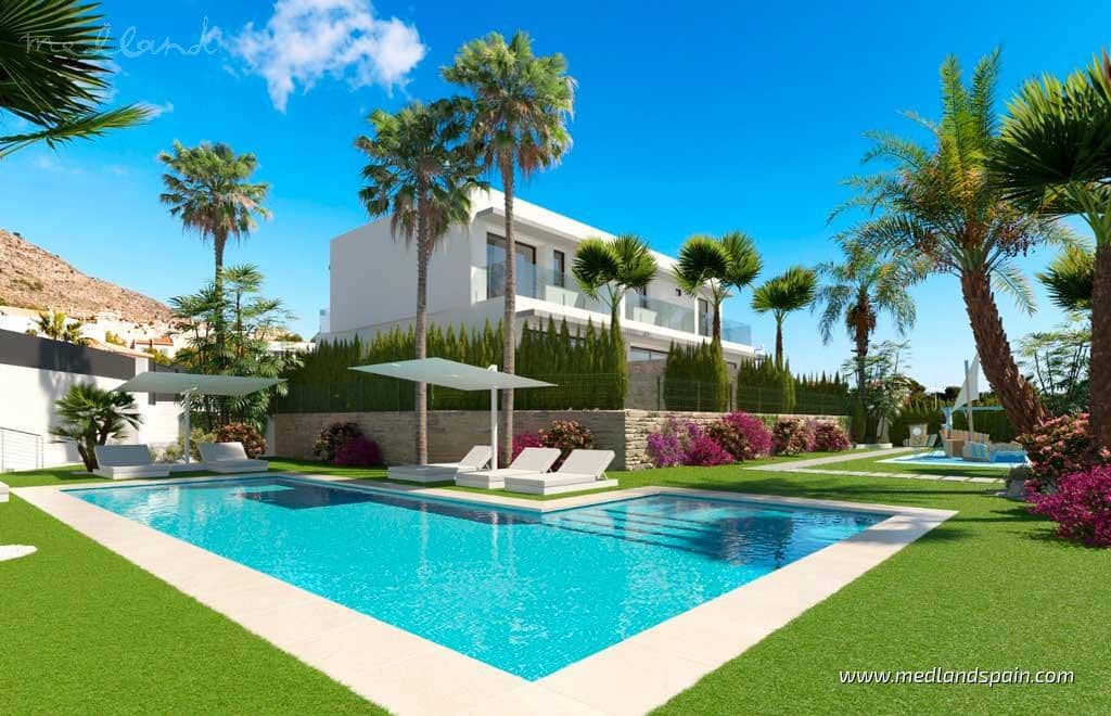 3 soveværelse Villa til salg i Finestrat med swimmingpool garage - € 495.000 (Ref: 8689804)