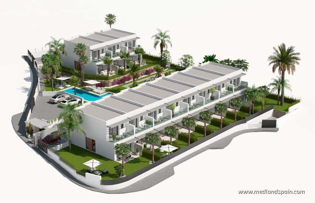 3 quarto Casa em Banda para venda em Finestrat com piscina garagem - 525 000 € (Ref: 8689804)