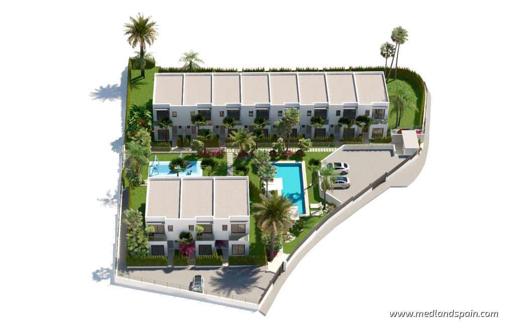 3 quarto Casa em Banda para venda em Finestrat com piscina garagem - 525 000 € (Ref: 8689804)