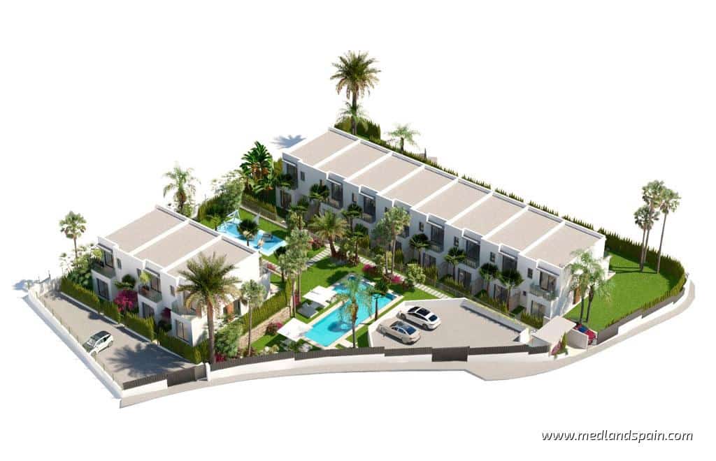 3 quarto Casa em Banda para venda em Finestrat com piscina garagem - 525 000 € (Ref: 8689804)