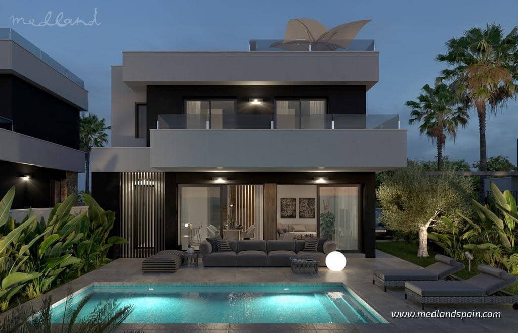 3 soverom Villa til salgs i Ciudad Quesada med svømmebasseng garasje - € 555 000 (Ref: 8699670)