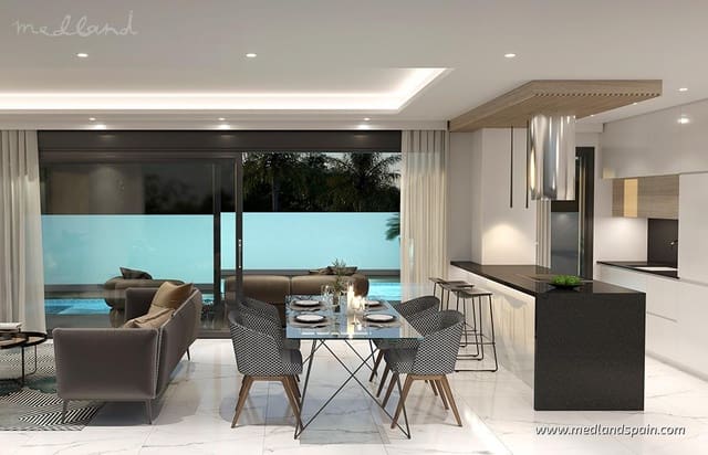 3 soverom Villa til salgs i Ciudad Quesada, Rojales med svømmebasseng garasje - € 555 000 (Ref: 8699670)