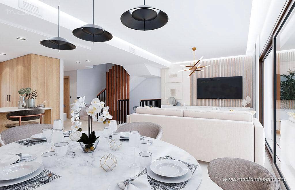 3 chambre Maison de Ville à vendre à Mijas Costa avec piscine garage - 650 000 € (Ref: 8702833)