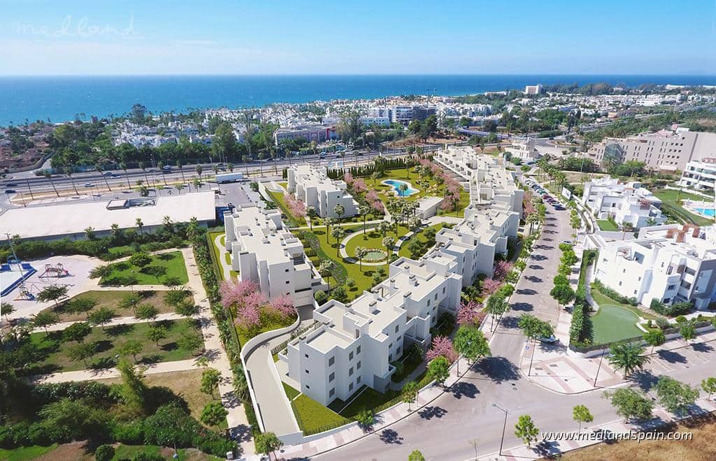 2 soverom Leilighet til salgs i New Golden Mile med svømmebasseng garasje - € 443 800 (Ref: 8705952)