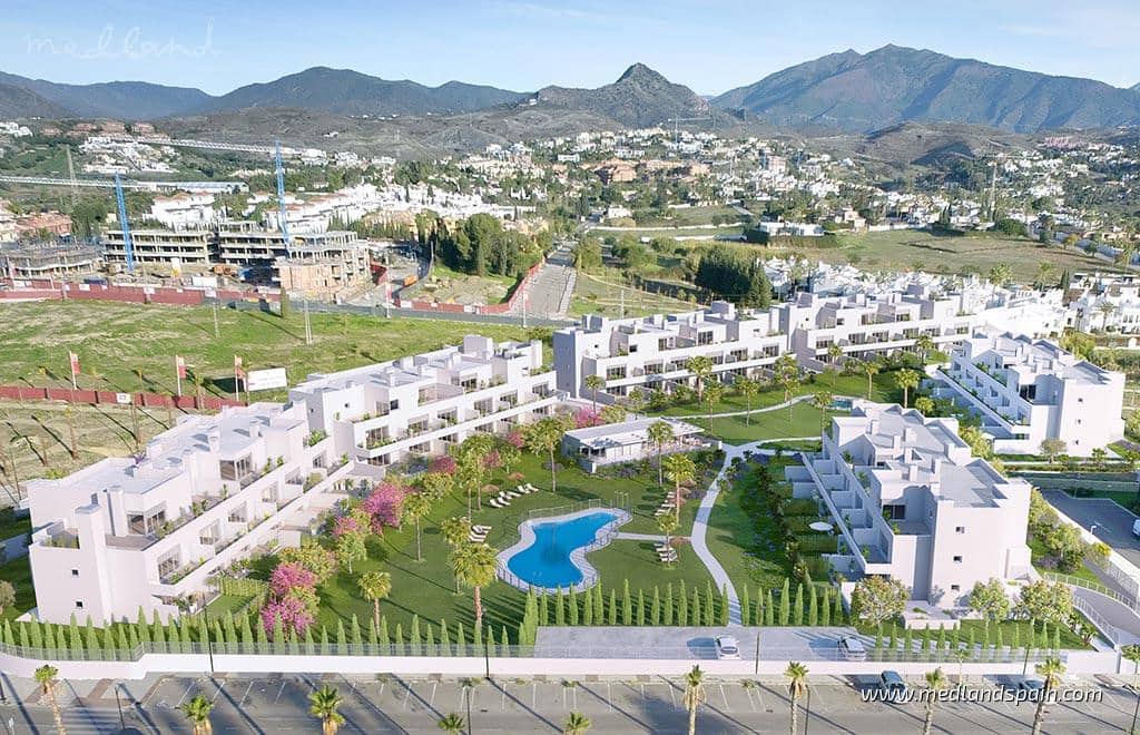 2 soverom Leilighet til salgs i New Golden Mile med svømmebasseng garasje - € 443 800 (Ref: 8705952)