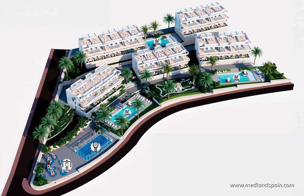 2 bedroom Apartment for sale in Finestrat with pool garage - € 369,900 (Ref: 8729627)