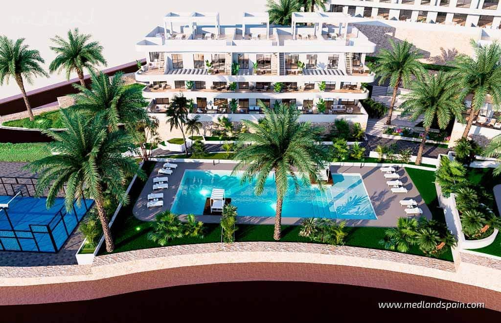 2 bedroom Apartment for sale in Finestrat with pool garage - € 369,900 (Ref: 8729627)