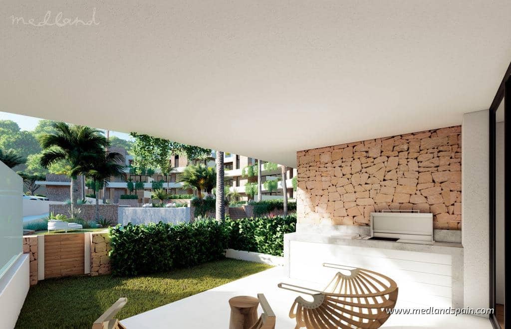 3 sypialnia Apartament na sprzedaż w La Manga Club z basenem garażem - 500 000 € (Ref: 8783731)