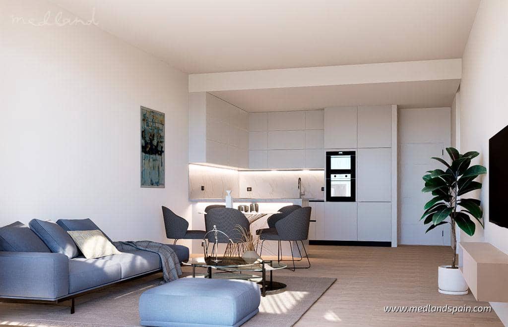 3 bedroom Apartment for sale in Finestrat with pool - € 449,900 (Ref: 8798680)
