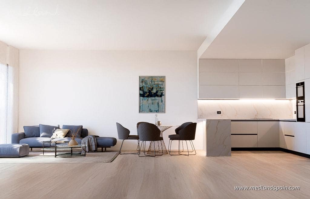 2 bedroom Apartment for sale in Finestrat with pool - € 399,900 (Ref: 8798687)