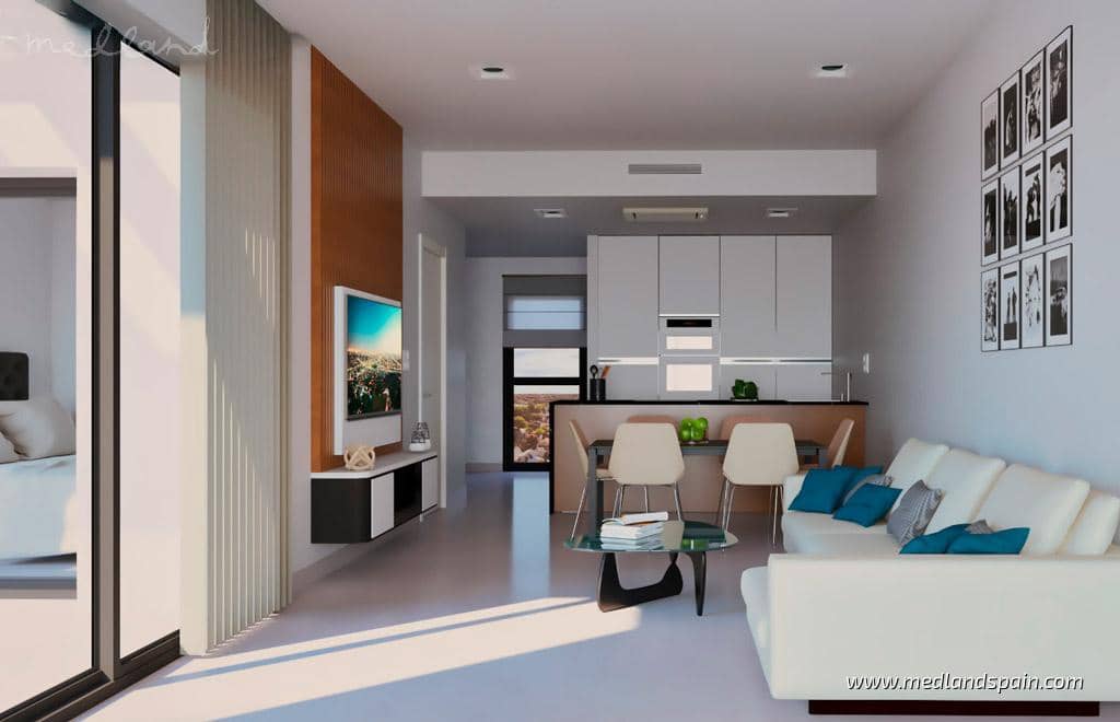 2 soveværelse Lejlighed til salg i Torrevieja med swimmingpool garage - € 399.000 (Ref: 8812889)