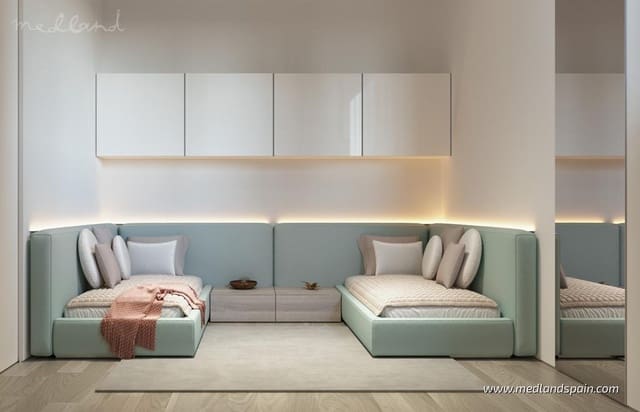 1 makuuhuone Huoneisto myytävänä paikassa Las Piscinas Naturales, Torrevieja mukana uima-altaan - 239 000 € (Ref: 8812892)