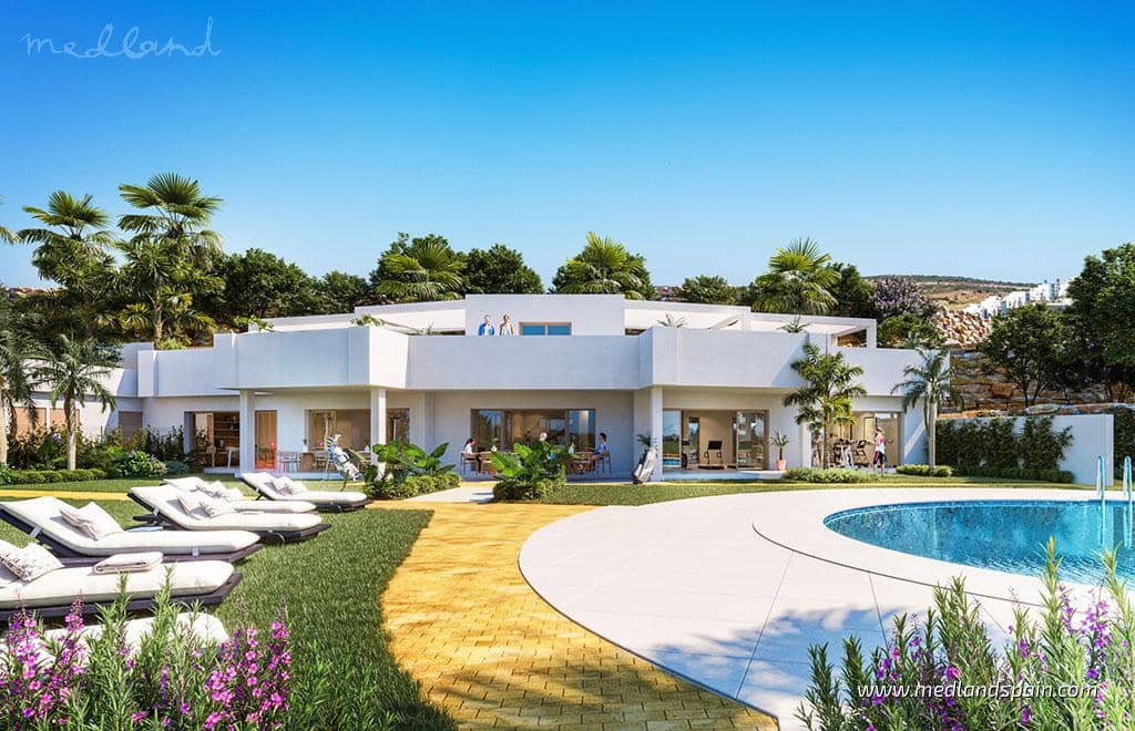 2 sovrum Lägenhet till salu i Estepona med pool garage - 358 000 € (Ref: 8825290)
