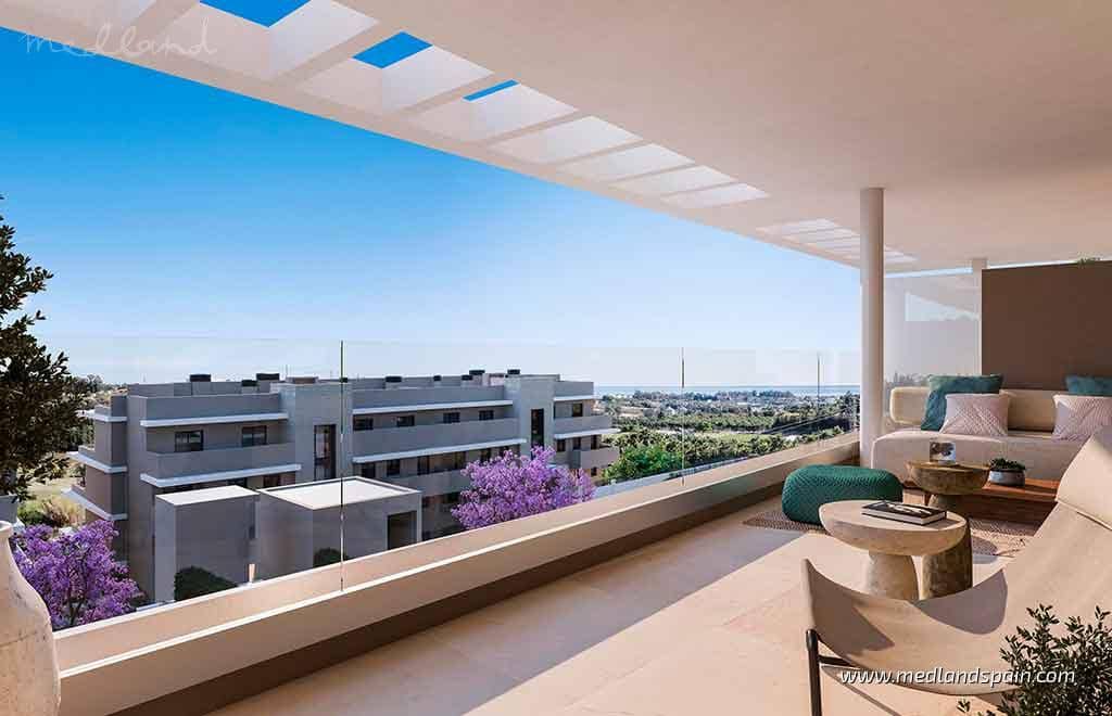 2 soveværelse Lejlighed til salg i Estepona med swimmingpool garage - € 444.000 (Ref: 8836942)