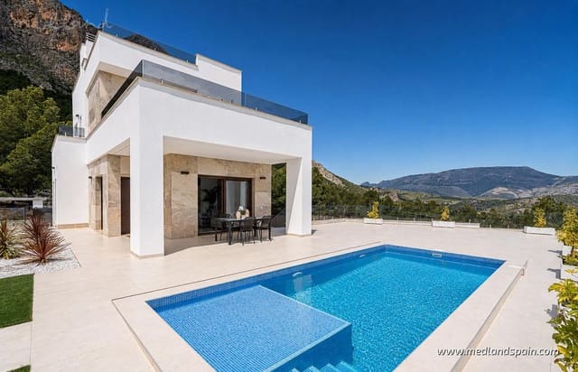 3 chambre Villa/Maison à vendre à Polop avec piscine garage - 598 000 € (Ref: 8841040)