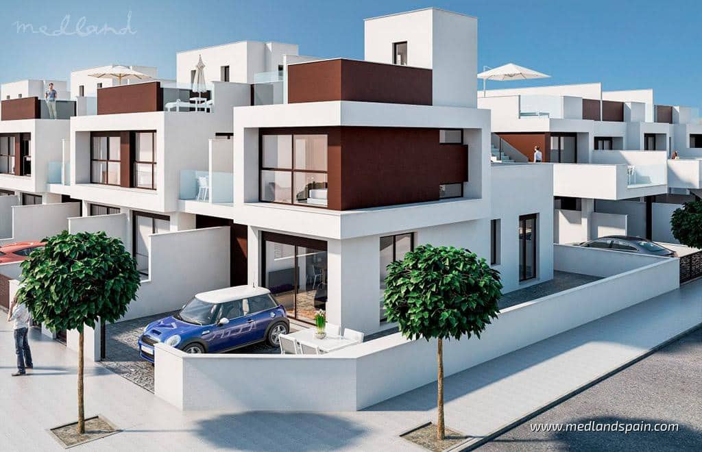 3 makuuhuone Omakotitalo myytävänä paikassa Torre de la Horadada mukana uima-altaan 
autotalli - 459 900 € (Ref: 8855187)