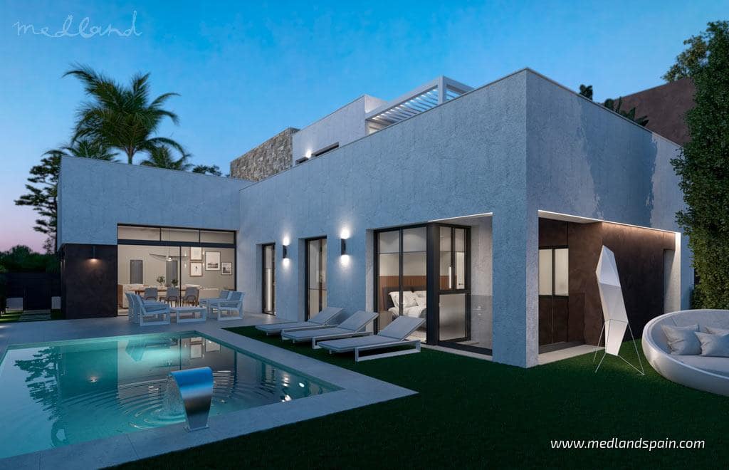 3 soveværelse Villa til salg i Los Alcazares med swimmingpool garage - € 790.000 (Ref: 8855188)