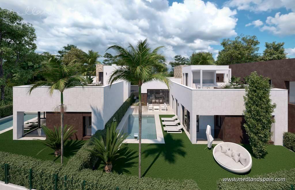 3 soveværelse Villa til salg i Los Alcazares med swimmingpool garage - € 790.000 (Ref: 8855188)