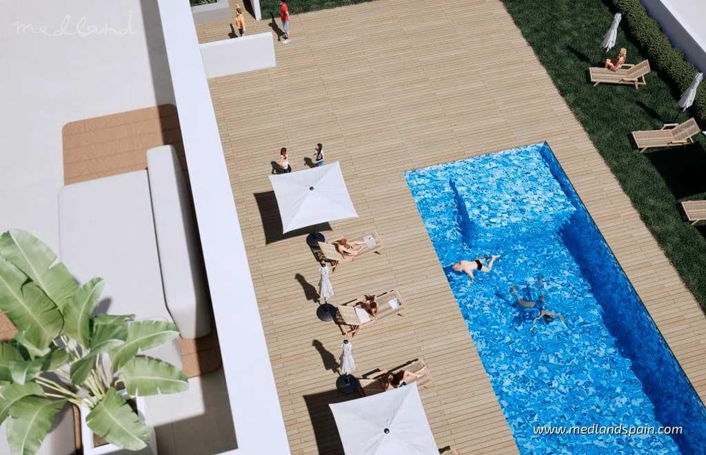 3 bedroom Apartment for sale in Los Alcazares with pool - € 419,900 (Ref: 8857653)