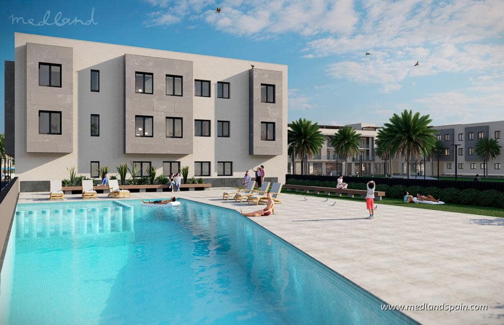 2 soverom Leilighet til salgs i Torre-Pacheco med svømmebasseng garasje - € 192 000 (Ref: 8875302)