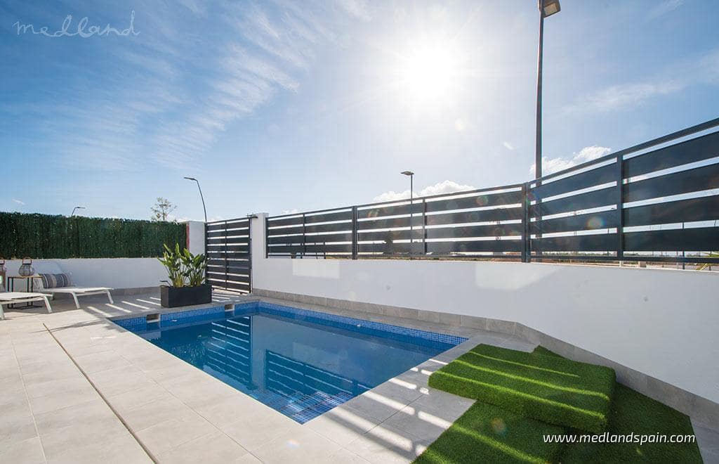 Chalet de 3 habitaciones en Torre-Pacheco en venta con piscina garaje - 392.500 € (Ref: 8881819)