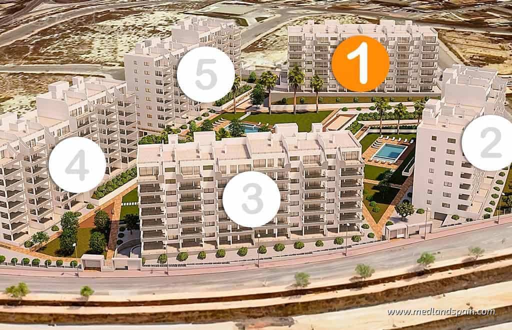 3 chambre Appartement à vendre à San Miguel de Salinas avec piscine garage - 390 000 € (Ref: 8893307)