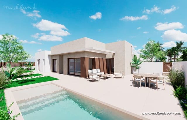 3 quarto Moradia para venda em Las Lomas de Rame - Bahía Bella, Los Alcázares com piscina garagem - 599 000 € (Ref: 8902591)