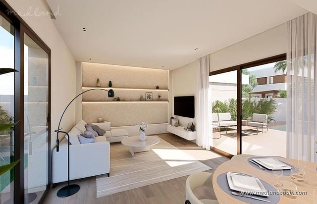 3 slaapkamer Villa te koop in Las Lomas de Rame - Bahía Bella, Los Alcázares met zwembad garage - € 429.000 (Ref: 8902593)