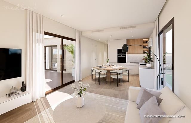 3 slaapkamer Villa te koop in Las Lomas de Rame - Bahía Bella, Los Alcázares met zwembad garage - € 429.000 (Ref: 8902593)