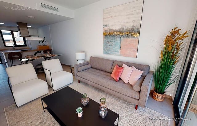 3 makuuhuone Huoneisto myytävänä paikassa Las Lomas de Rame - Bahía Bella, Los Alcázares mukana uima-altaan 
autotalli - 350 000 € (Ref: 8902594)