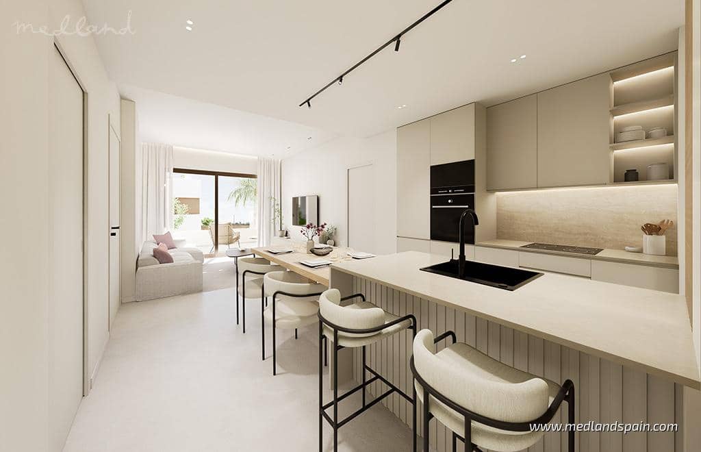 Apartamento de 3 habitaciones en Los Alcázares en venta con piscina garaje - 350.000 € (Ref: 8902594)