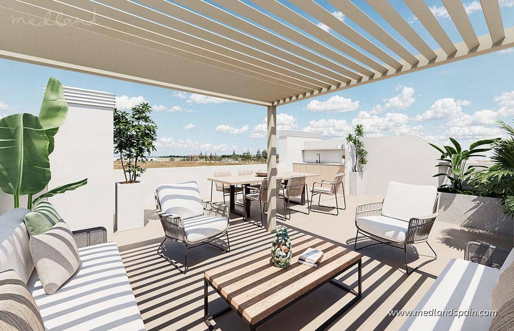 Apartamento de 3 habitaciones en Los Alcázares en venta con piscina garaje - 350.000 € (Ref: 8902594)