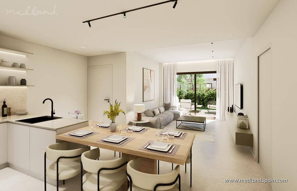 3 soveværelse Lejlighed til salg i Los Alcazares med swimmingpool garage - € 320.000 (Ref: 8902596)