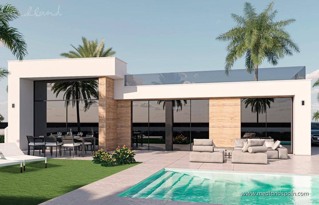3 soveværelse Villa til salg i Alhama de Murcia med swimmingpool garage - € 335.000 (Ref: 8915681)
