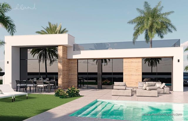 3 soveværelse Villa til salg i Alhama de Murcia med swimmingpool garage - € 335.000 (Ref: 8915681)