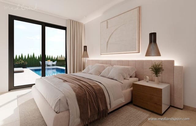 3 soverom Villa til salgs i Hacienda del Alamo, Fuente Alamo de Murcia med svømmebasseng garasje - € 344 900 (Ref: 8971631)