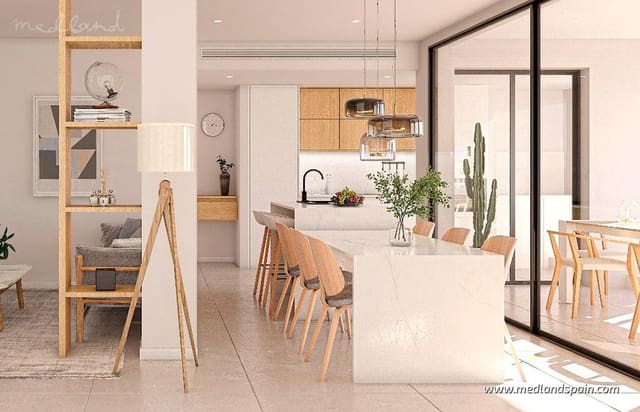 2 soveværelse Lejlighed til salg i Lo Pagan, San Pedro del Pinatar med swimmingpool garage - € 299.000 (Ref: 8986163)