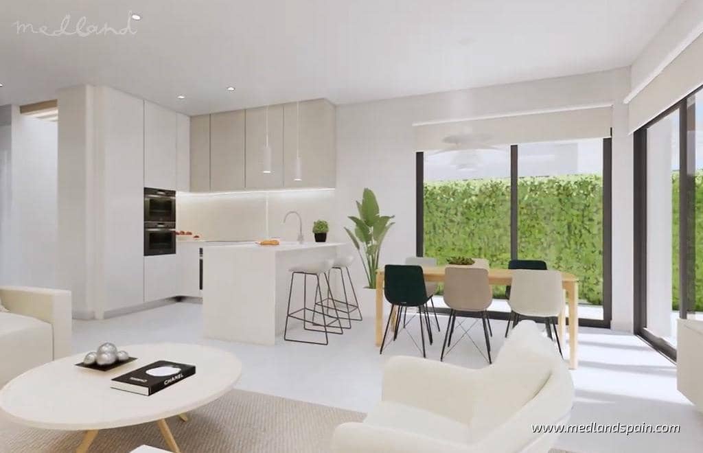 Chalet de 3 habitaciones en Los Alcázares en venta con piscina garaje - 1.390.000 € (Ref: 8988812)