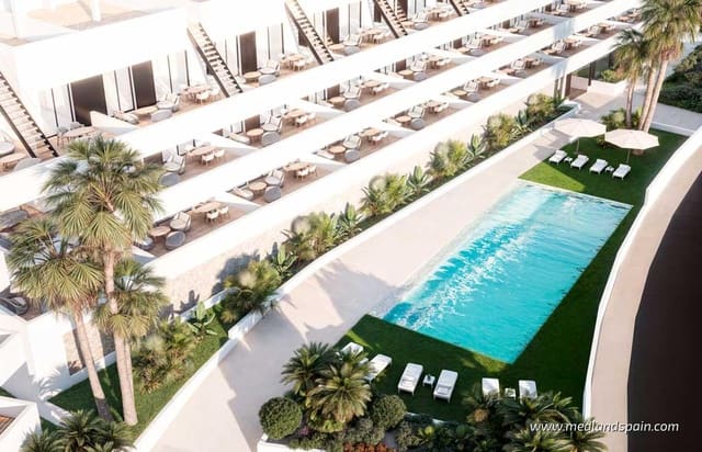 2 soveværelse Lejlighed til salg i Finestrat med swimmingpool garage - € 372.900 (Ref: 9003284)