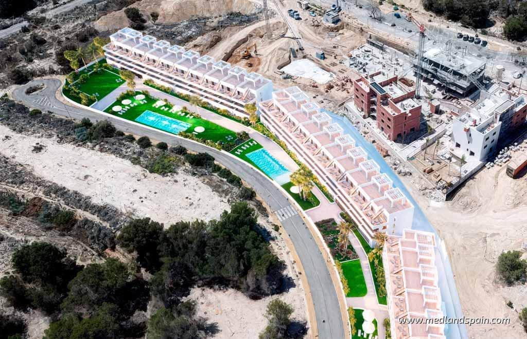 2 Zimmer Apartment zu verkaufen in Finestrat mit Pool Garage - 372.900 € (Ref: 9003284)