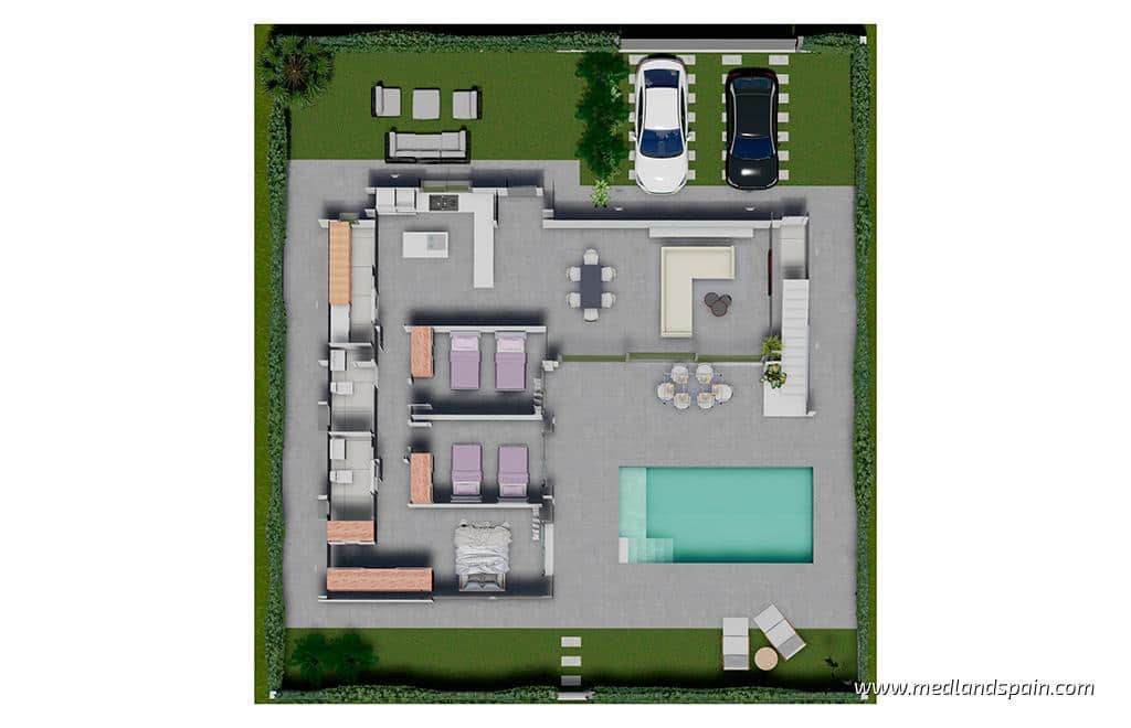 3 soveværelse Villa til salg i San Juan de los Terreros med swimmingpool garage - € 525.000 (Ref: 9007261)